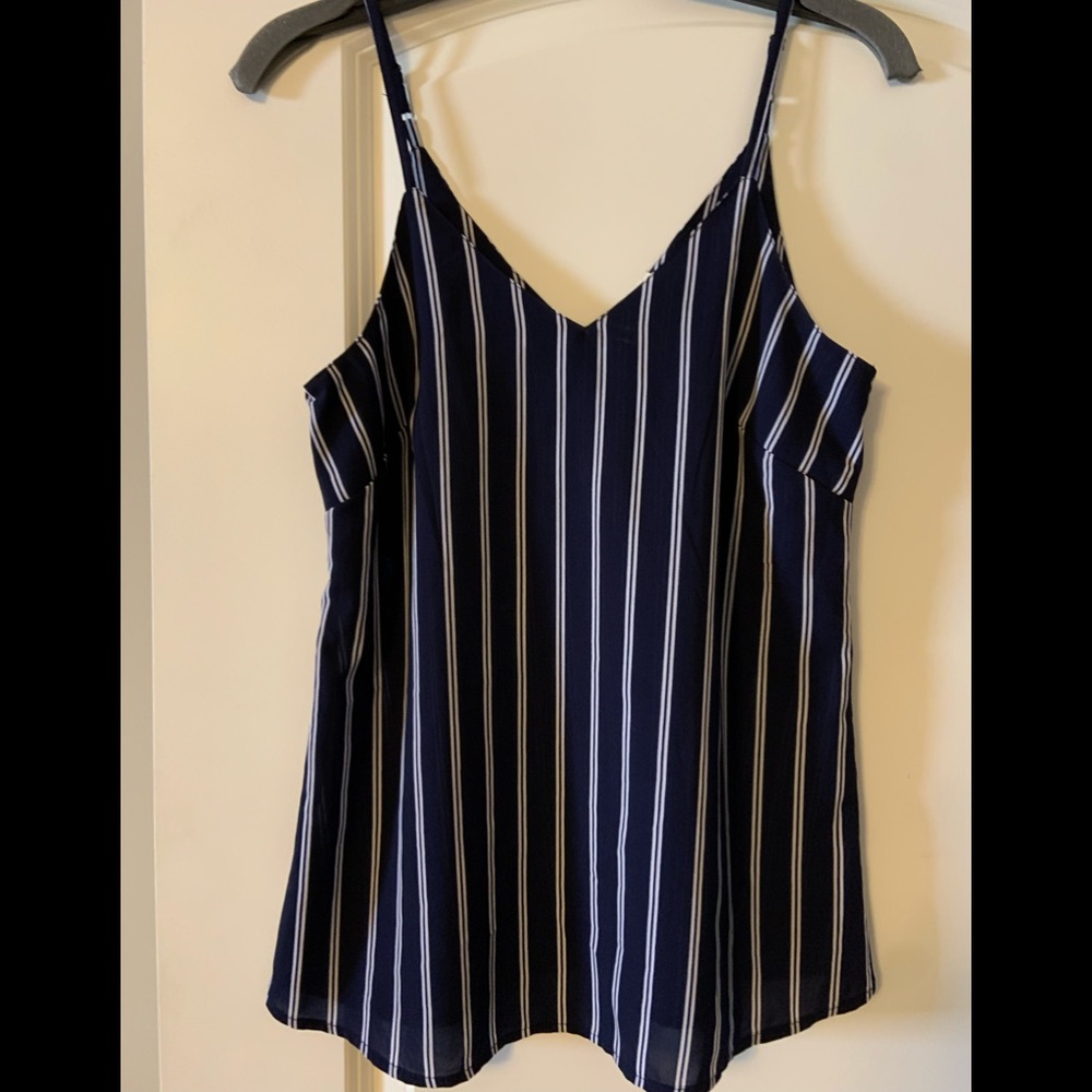 Camisoles are always in! Can be worn alone or under jacket.